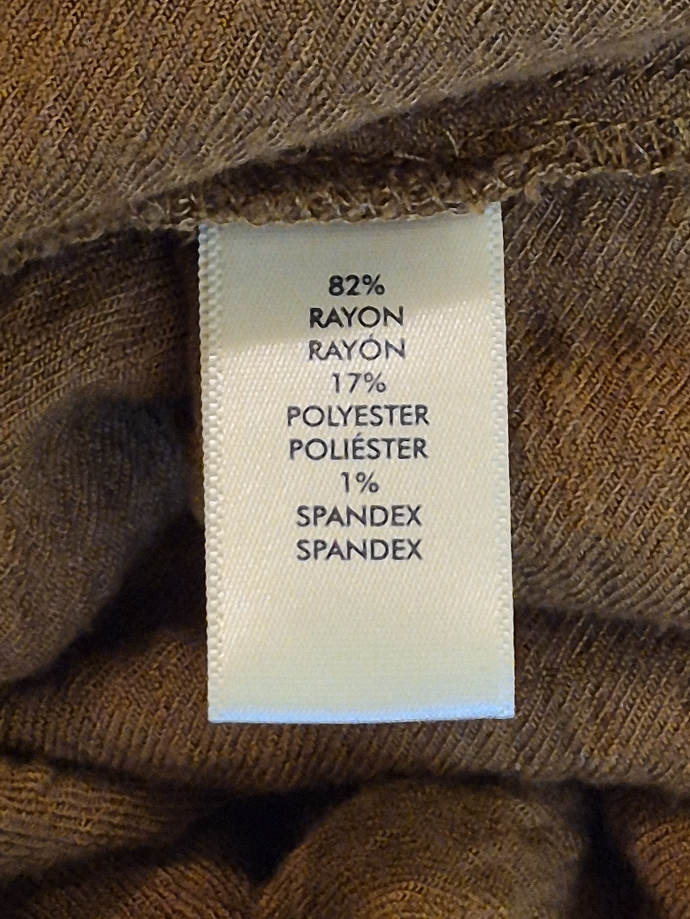 BKE Women's Button-Down Shirt in Mustard Brown - Picture 6 of 9